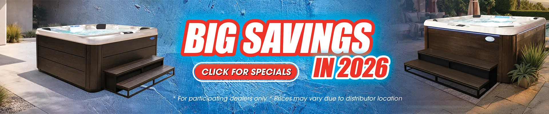 Calspas hot tub being used in a family setting - Parker